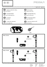 Предварительный просмотр 12 страницы Pressalit 5708590338316 Mounting Instruction