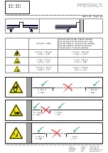 Предварительный просмотр 13 страницы Pressalit 5708590338316 Mounting Instruction