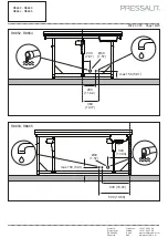 Предварительный просмотр 16 страницы Pressalit 5708590338316 Mounting Instruction