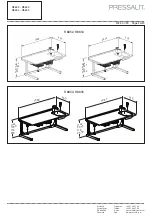 Предварительный просмотр 20 страницы Pressalit 5708590338316 Mounting Instruction