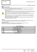 Preview for 4 page of Pressalit 5708590371689 Mounting Instruction