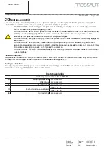 Preview for 6 page of Pressalit 5708590371689 Mounting Instruction