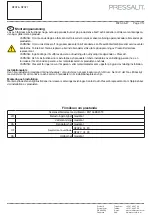 Preview for 7 page of Pressalit 5708590371689 Mounting Instruction