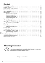 Preview for 12 page of Pressalit MATRIX R2122 Operation And Maintenance Manual