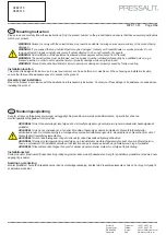 Preview for 3 page of Pressalit MATRIX R482019 Mounting Instruction