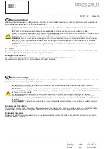 Preview for 4 page of Pressalit MATRIX R482019 Mounting Instruction