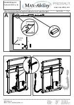 Предварительный просмотр 7 страницы Pressalit Max-Ability R8489 Installation Drawing Manual