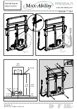 Предварительный просмотр 10 страницы Pressalit Max-Ability R8489 Installation Drawing Manual