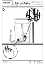 Предварительный просмотр 13 страницы Pressalit Max-Ability R8489 Installation Drawing Manual