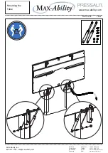 Предварительный просмотр 16 страницы Pressalit Max-Ability R8489 Installation Drawing Manual