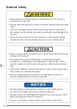 Preview for 4 page of Pressalit Nursing bench 3000 Operation And Maintenance Manual