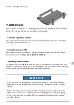 Preview for 7 page of Pressalit Nursing bench 3000 Operation And Maintenance Manual