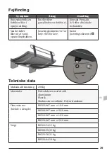 Preview for 29 page of Pressalit Nursing bench 3000 Operation And Maintenance Manual