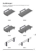 Preview for 37 page of Pressalit Nursing bench 3000 Operation And Maintenance Manual