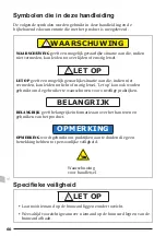 Preview for 60 page of Pressalit Nursing bench 3000 Operation And Maintenance Manual