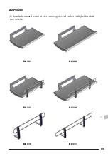 Preview for 65 page of Pressalit Nursing bench 3000 Operation And Maintenance Manual