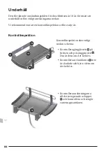 Preview for 84 page of Pressalit Nursing bench 3000 Operation And Maintenance Manual