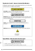 Preview for 88 page of Pressalit Nursing bench 3000 Operation And Maintenance Manual