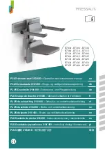 Предварительный просмотр 1 страницы Pressalit PLUS 310 Operation And Maintenance Manual