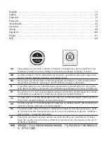 Предварительный просмотр 2 страницы Pressalit PLUS 310 Operation And Maintenance Manual