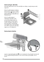 Предварительный просмотр 70 страницы Pressalit PLUS 310 Operation And Maintenance Manual