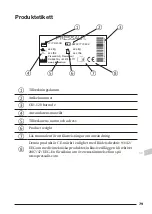 Предварительный просмотр 79 страницы Pressalit PLUS 310 Operation And Maintenance Manual