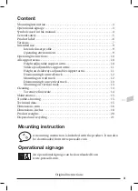 Предварительный просмотр 3 страницы Pressalit PLUS R360070 Operation And Maintenance Manual