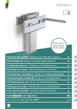 Preview for 1 page of Pressalit Plus R4750 Operation And Maintenance Manual