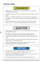 Preview for 8 page of Pressalit Plus R4750 Operation And Maintenance Manual