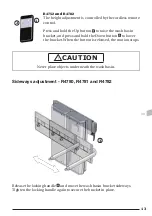 Preview for 13 page of Pressalit Plus R4750 Operation And Maintenance Manual