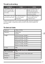 Предварительный просмотр 17 страницы Pressalit Plus R4750 Operation And Maintenance Manual