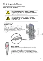 Предварительный просмотр 25 страницы Pressalit Plus R4750 Operation And Maintenance Manual