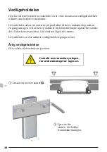 Предварительный просмотр 28 страницы Pressalit Plus R4750 Operation And Maintenance Manual