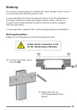 Предварительный просмотр 41 страницы Pressalit Plus R4750 Operation And Maintenance Manual