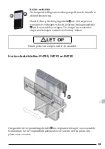 Предварительный просмотр 65 страницы Pressalit Plus R4750 Operation And Maintenance Manual