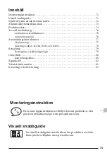 Предварительный просмотр 71 страницы Pressalit Plus R4750 Operation And Maintenance Manual