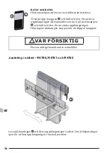 Предварительный просмотр 78 страницы Pressalit Plus R4750 Operation And Maintenance Manual