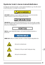 Предварительный просмотр 85 страницы Pressalit Plus R4750 Operation And Maintenance Manual