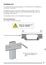 Предварительный просмотр 93 страницы Pressalit Plus R4750 Operation And Maintenance Manual