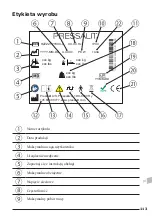 Предварительный просмотр 113 страницы Pressalit Plus R4750 Operation And Maintenance Manual