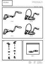 Предварительный просмотр 7 страницы Pressalit R1170 Mounting Instruction