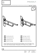 Предварительный просмотр 1 страницы Pressalit R1181 Mounting Instruction