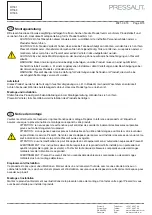 Предварительный просмотр 3 страницы Pressalit R1181 Mounting Instruction