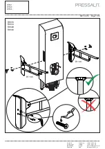 Предварительный просмотр 11 страницы Pressalit R1181 Mounting Instruction