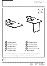 Pressalit R1620 Mounting Instruction preview