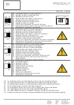 Предварительный просмотр 8 страницы Pressalit R1620 Mounting Instruction