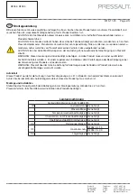 Предварительный просмотр 4 страницы Pressalit R2052 Mounting Instruction