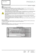 Предварительный просмотр 6 страницы Pressalit R2052 Mounting Instruction