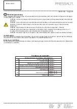 Предварительный просмотр 7 страницы Pressalit R2052 Mounting Instruction