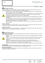 Preview for 4 page of Pressalit R6408 Mounting Instruction